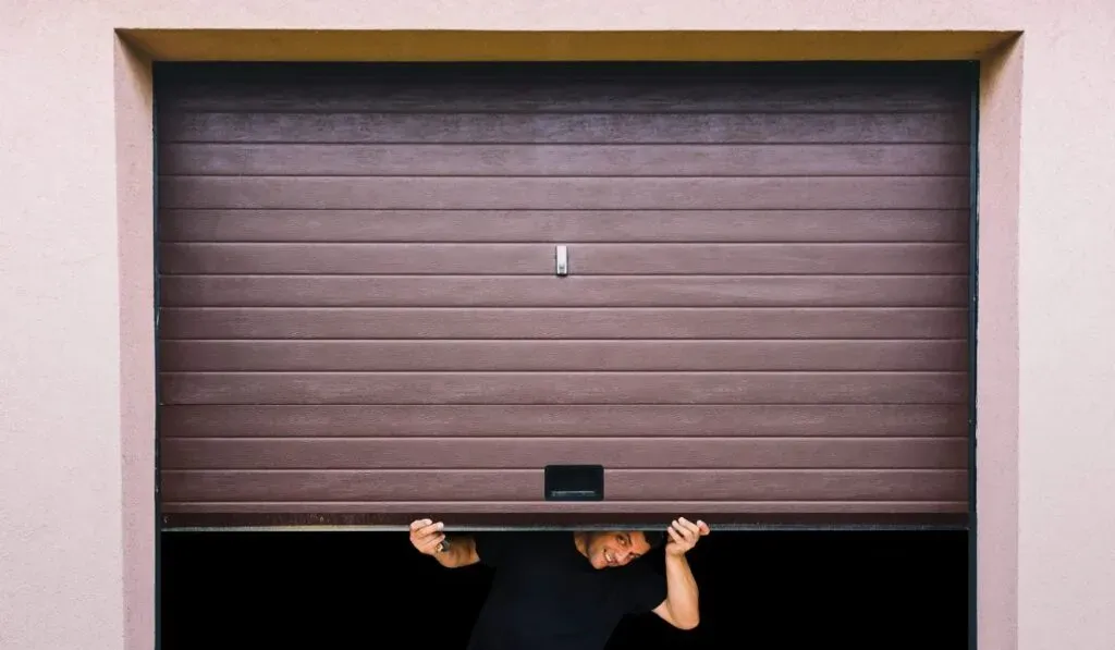garage door track repair service