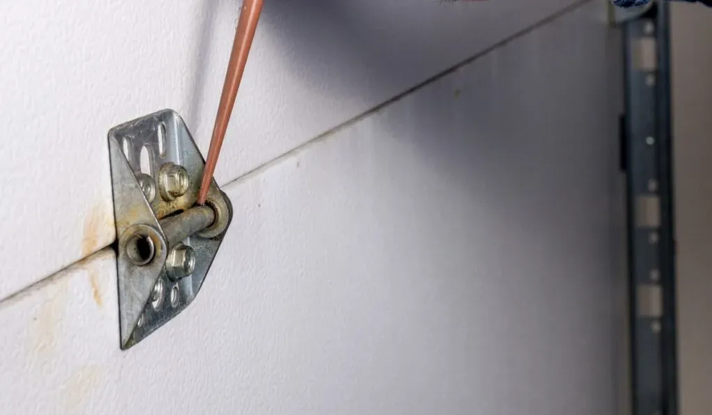 garage door lubrication noise reduction