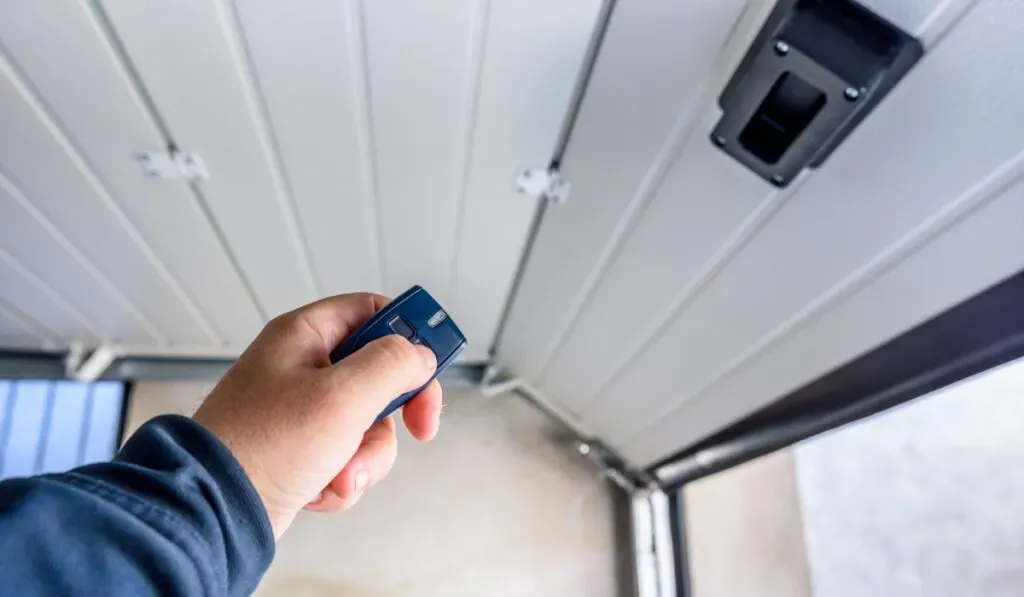 silent wall mount garage door opener attached home