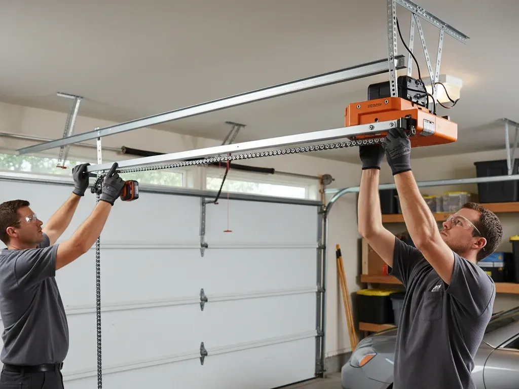 affordable chain drive garage opener installation newport beach