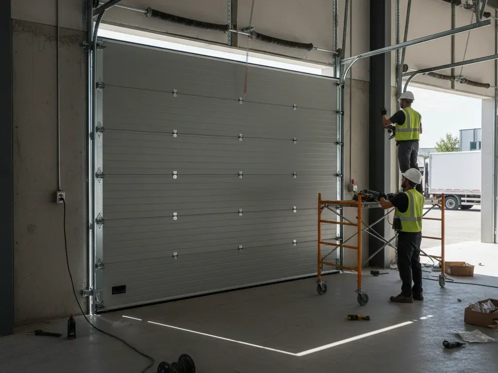 commercial roll up door installation newport beach