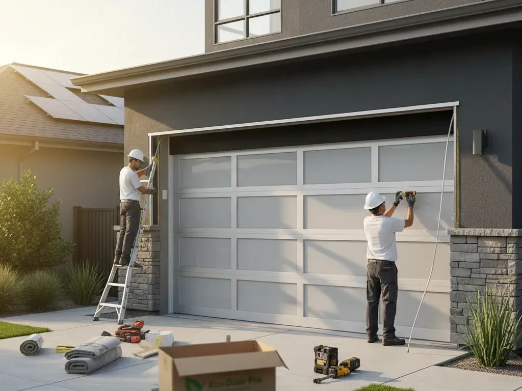 high efficiency garage door installation newport beach