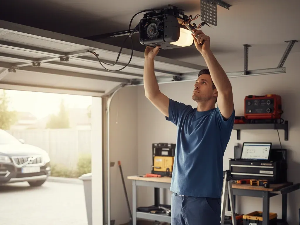 old garage door opener replacement newport beach