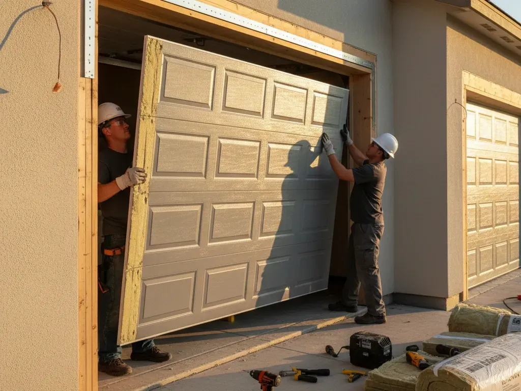 residential insulated garage door newport beach ca
