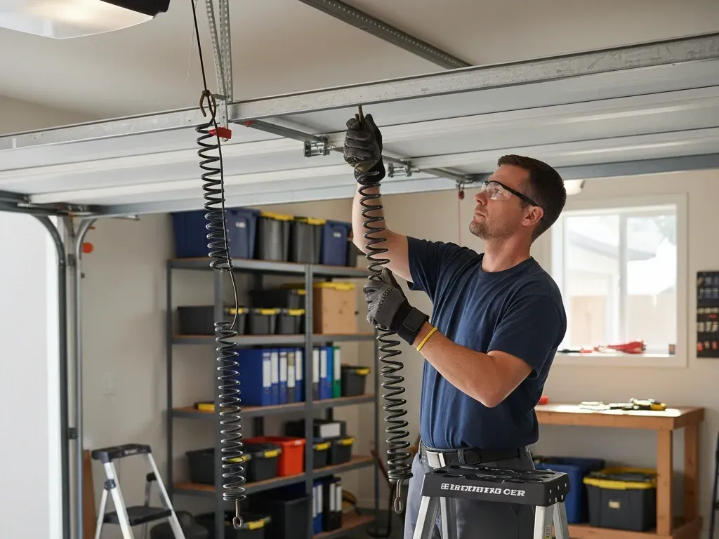 extension spring garage door service newport beach